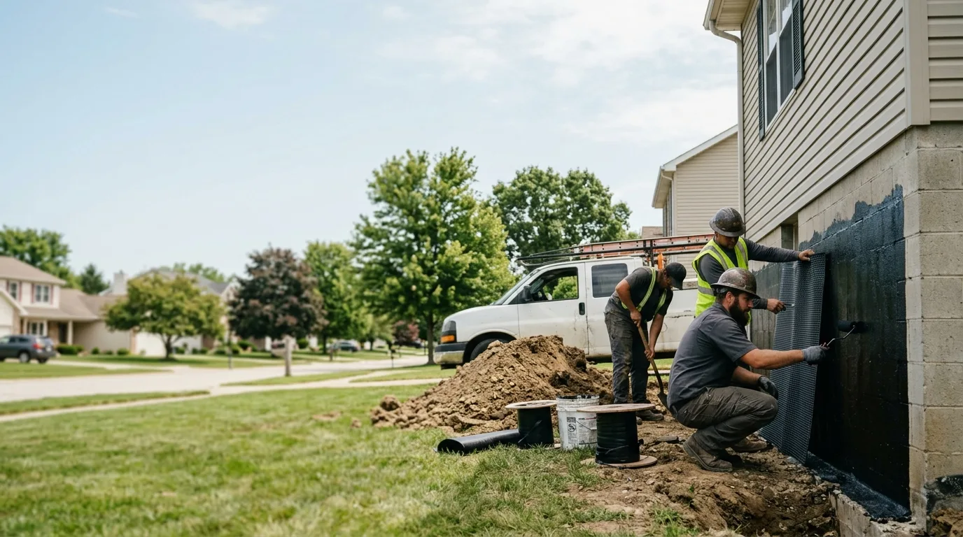 Basement Waterproofing in Oakwood, OH near me